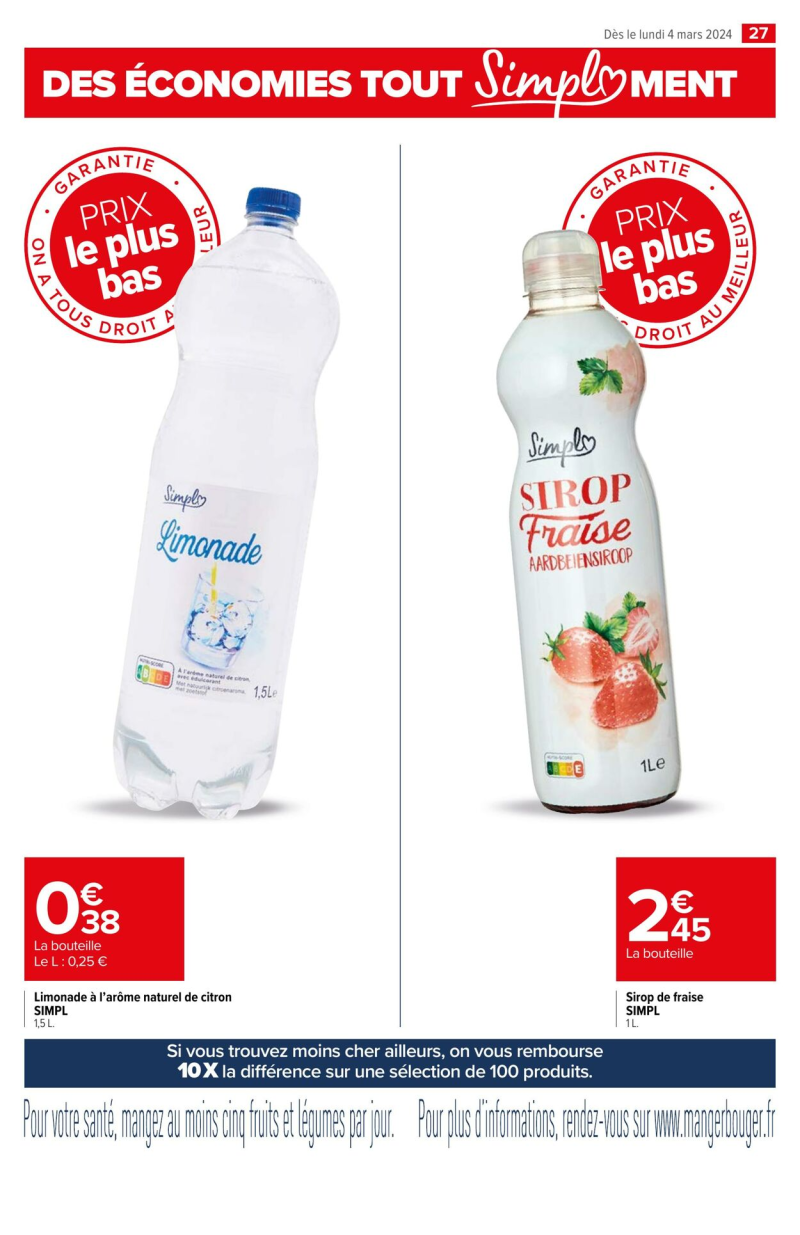 Carrefour Market catalogue du 04/03 au 31/12/2024 – page 27