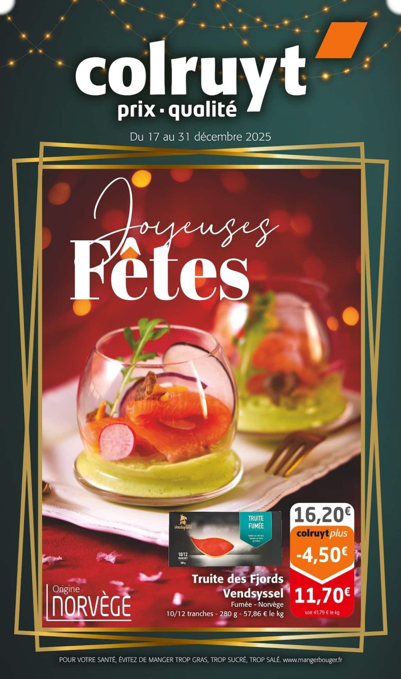 Colruyt catalogue du 16/12 au 01/01/2026 – page 1
