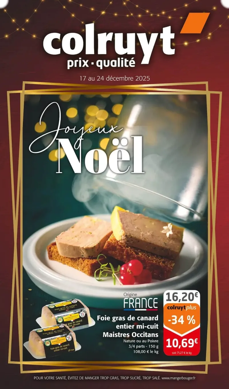Colruyt catalogue du 16/12 au 25/12/2025 – page 1