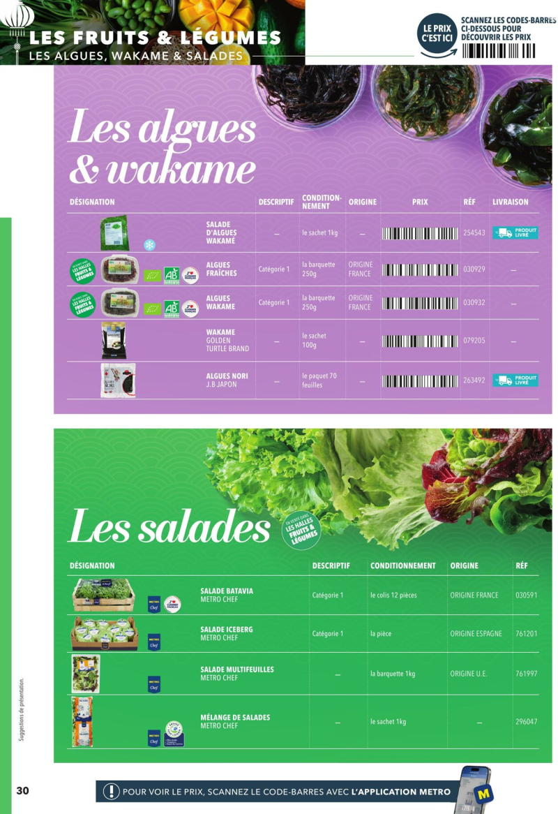 Metro catalogue du 19/12 au 03/01/2026 – page 30