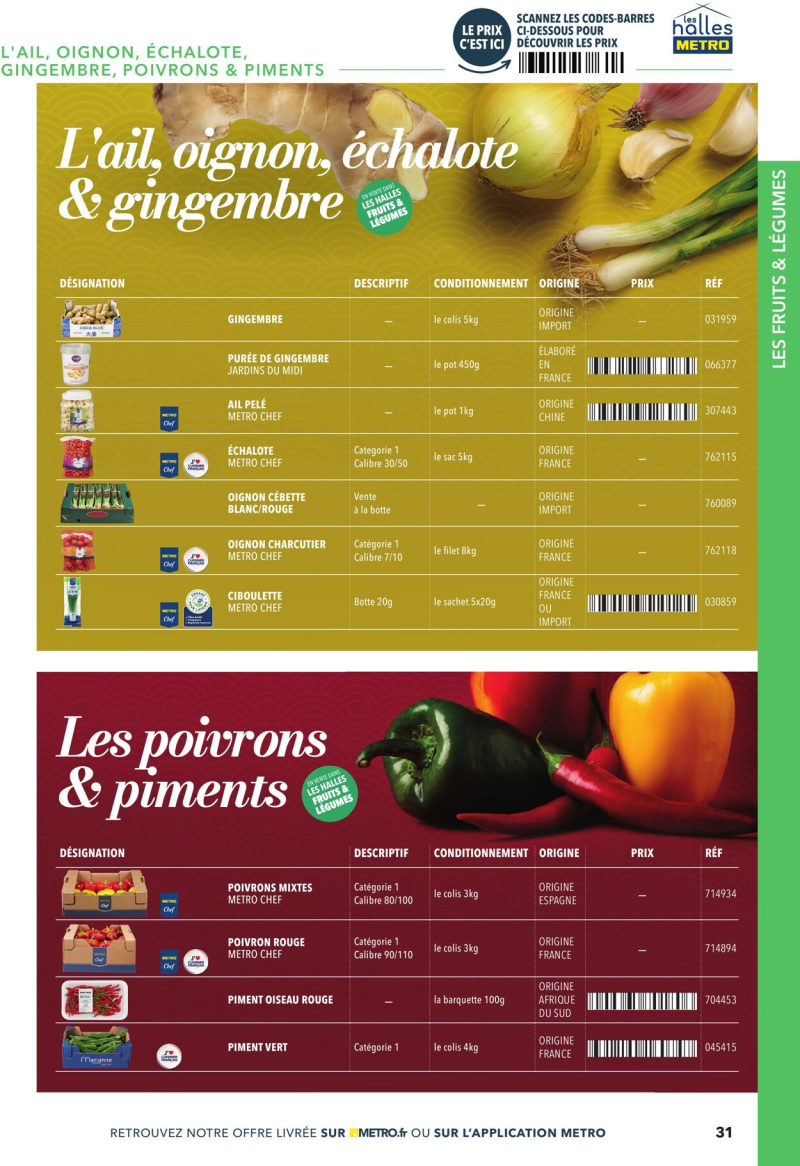 Metro catalogue du 19/12 au 03/01/2026 – page 31