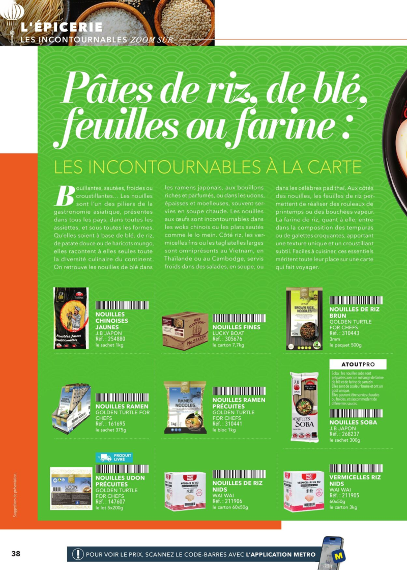 Metro catalogue du 19/12 au 03/01/2026 – page 38