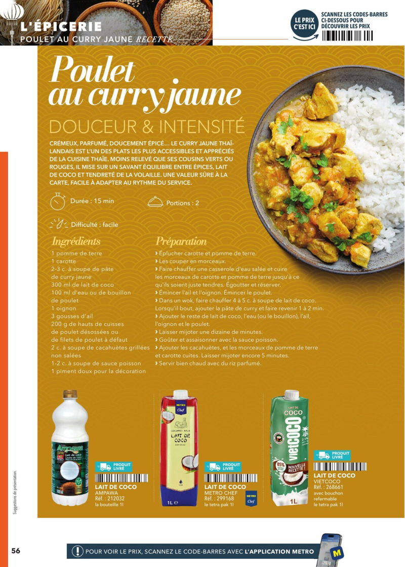 Metro catalogue du 19/12 au 03/01/2026 – page 56