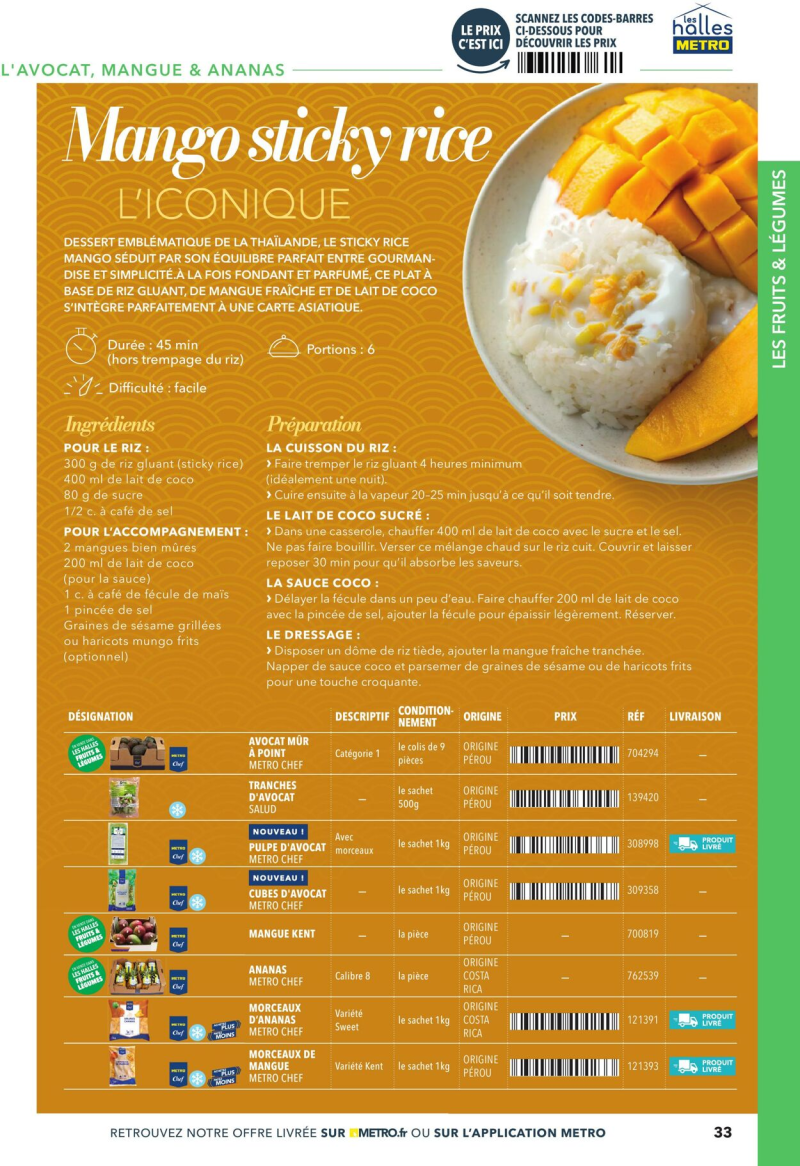Metro catalogue du 19/12 au 03/01/2026 – page 33