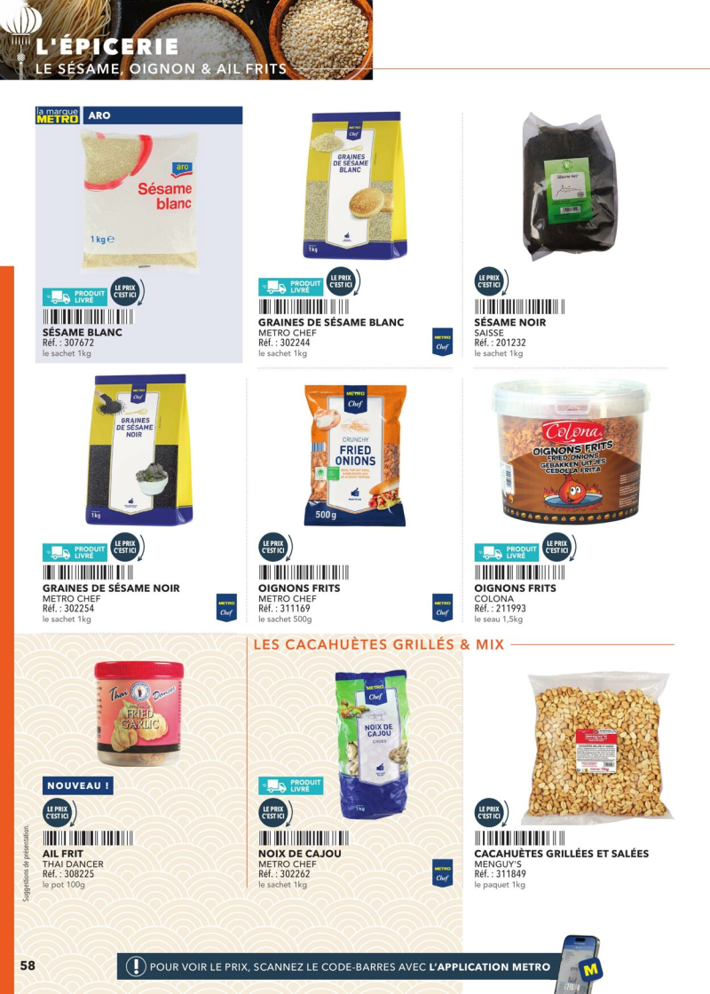 Metro catalogue du 19/12 au 03/01/2026 – page 58
