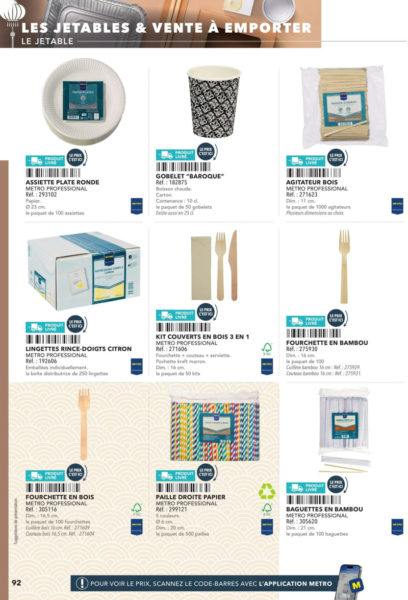 Metro catalogue du 19/12 au 03/01/2026 – page 92