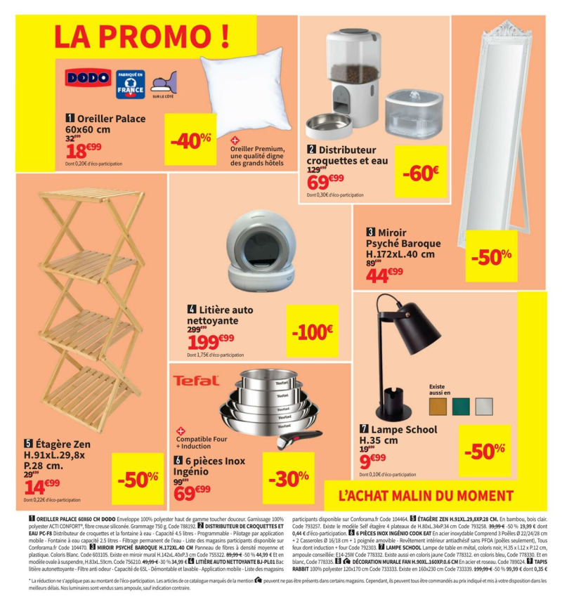 Conforama catalogue du 25/03 au 31/03/2025 – page 44