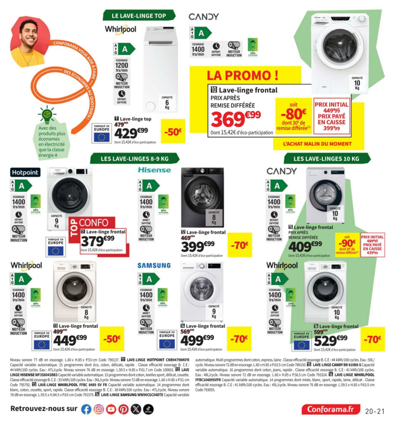Conforama catalogue du 25/03 au 31/03/2025 – page 21