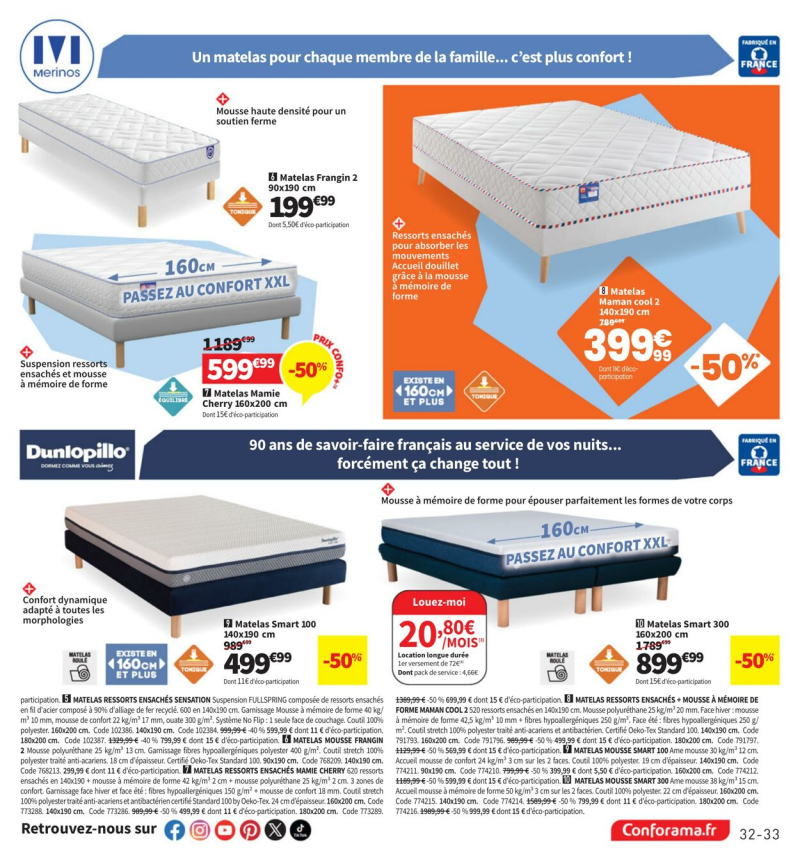 Conforama catalogue du 25/03 au 31/03/2025 – page 33