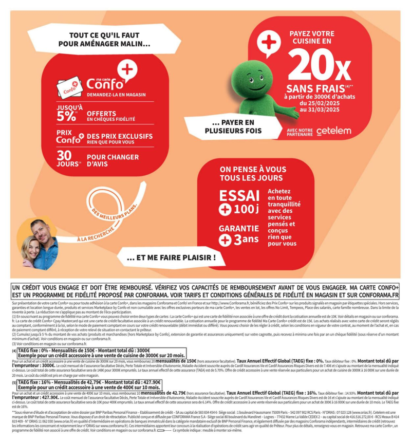 Conforama catalogue du 25/03 au 31/03/2025 – page 2