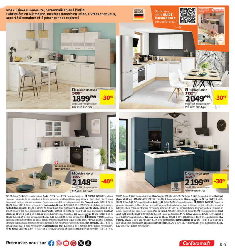 Conforama catalogue du 25/03 au 31/03/2025 – page 9