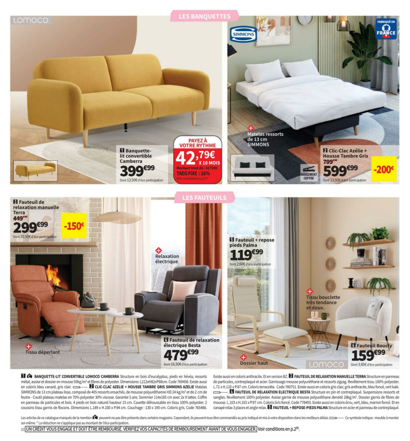 Conforama catalogue du 25/03 au 31/03/2025 – page 26
