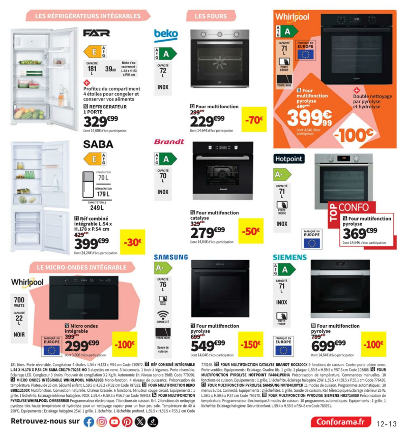 Conforama catalogue du 25/03 au 31/03/2025 – page 13