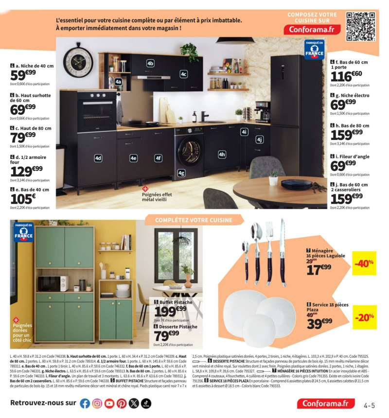 Conforama catalogue du 25/03 au 31/03/2025 – page 5