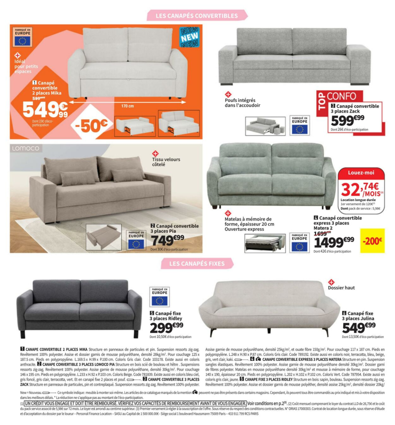 Conforama catalogue du 25/03 au 31/03/2025 – page 24
