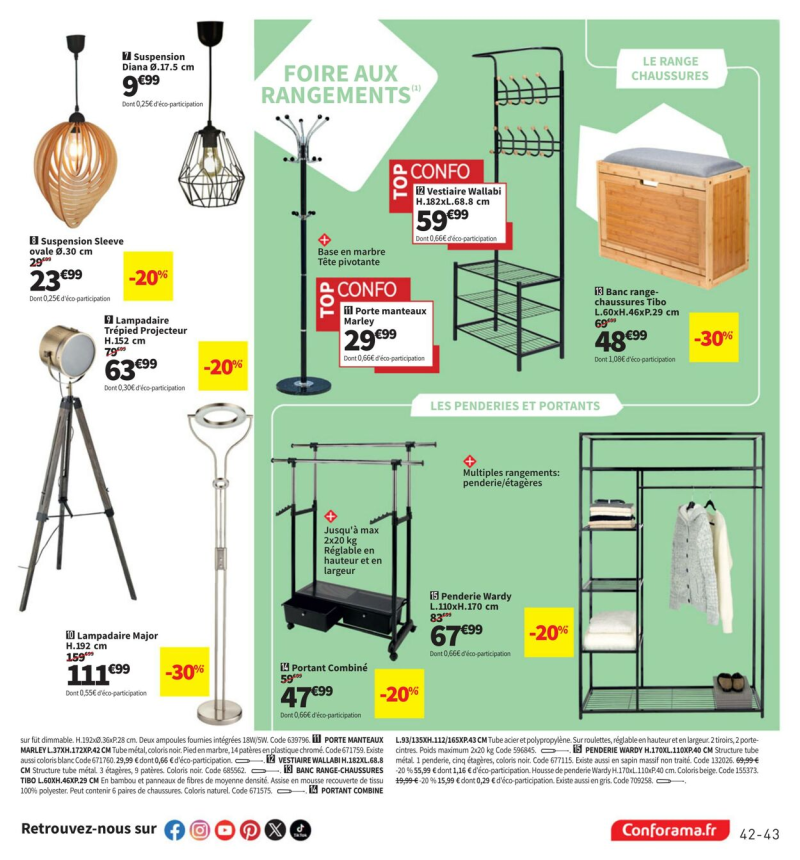 Conforama catalogue du 25/03 au 31/03/2025 – page 43