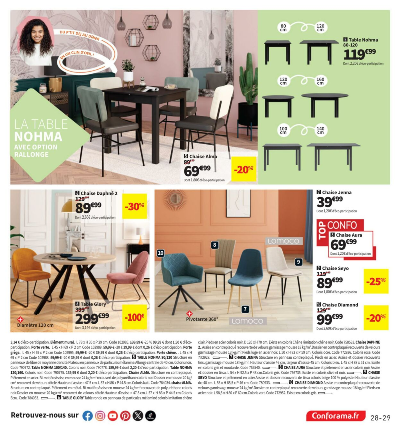 Conforama catalogue du 25/03 au 31/03/2025 – page 29