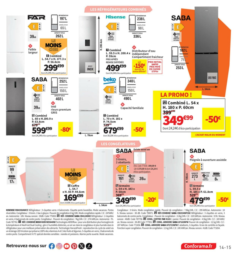Conforama catalogue du 25/03 au 31/03/2025 – page 15