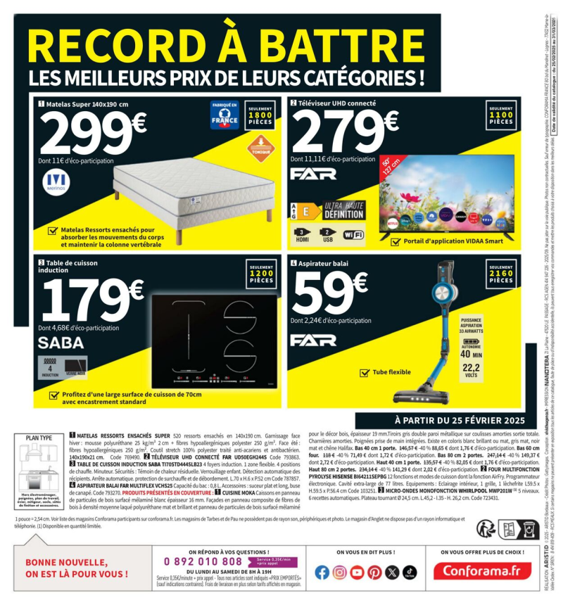 Conforama catalogue du 25/03 au 31/03/2025 – page 48