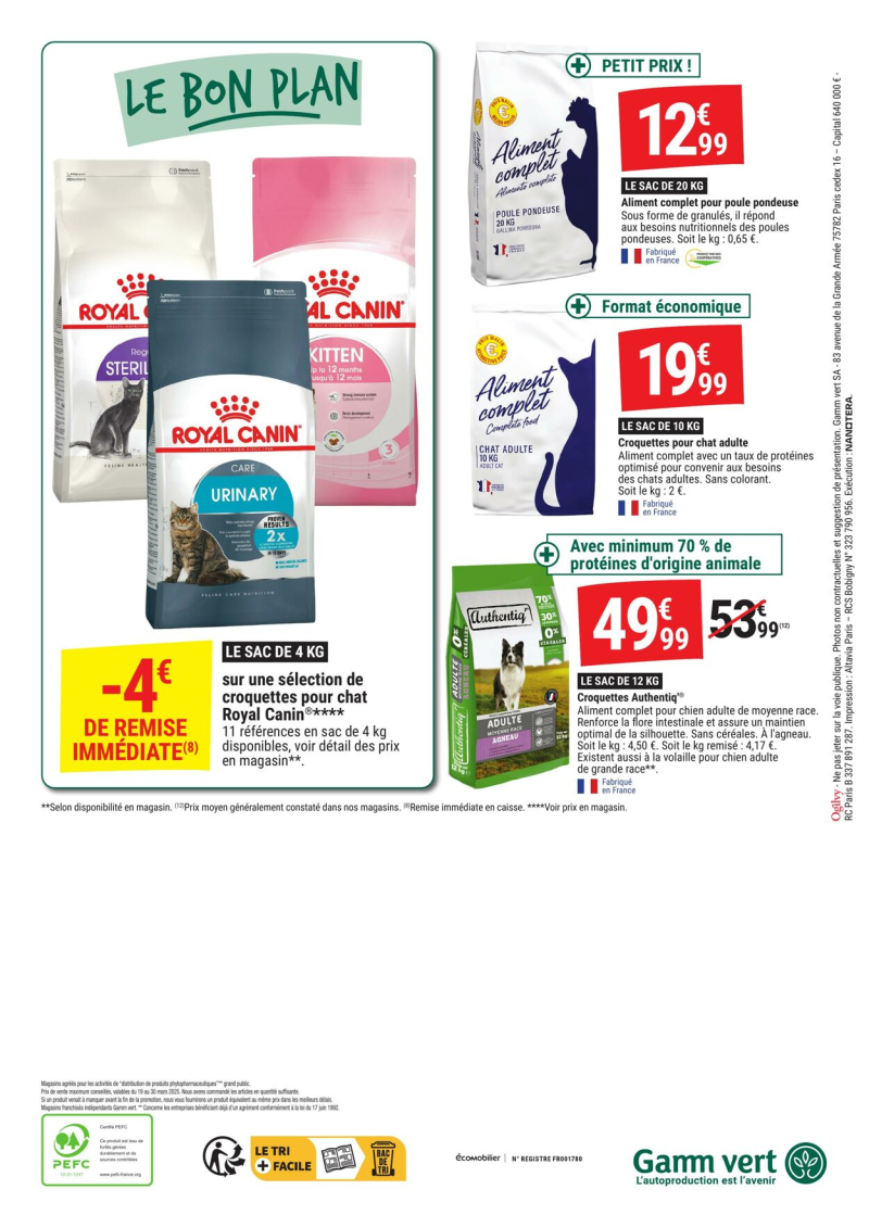 Gamm vert catalogue du 19/03 au 31/03/2025 – page 4