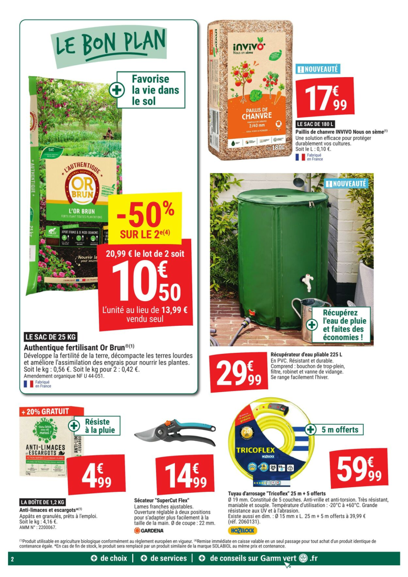 Gamm vert catalogue du 19/03 au 31/03/2025 – page 2