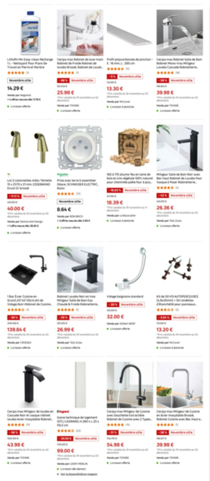 Leroy Merlin catalogue du 22/11 au 09/12/2024 – page 5