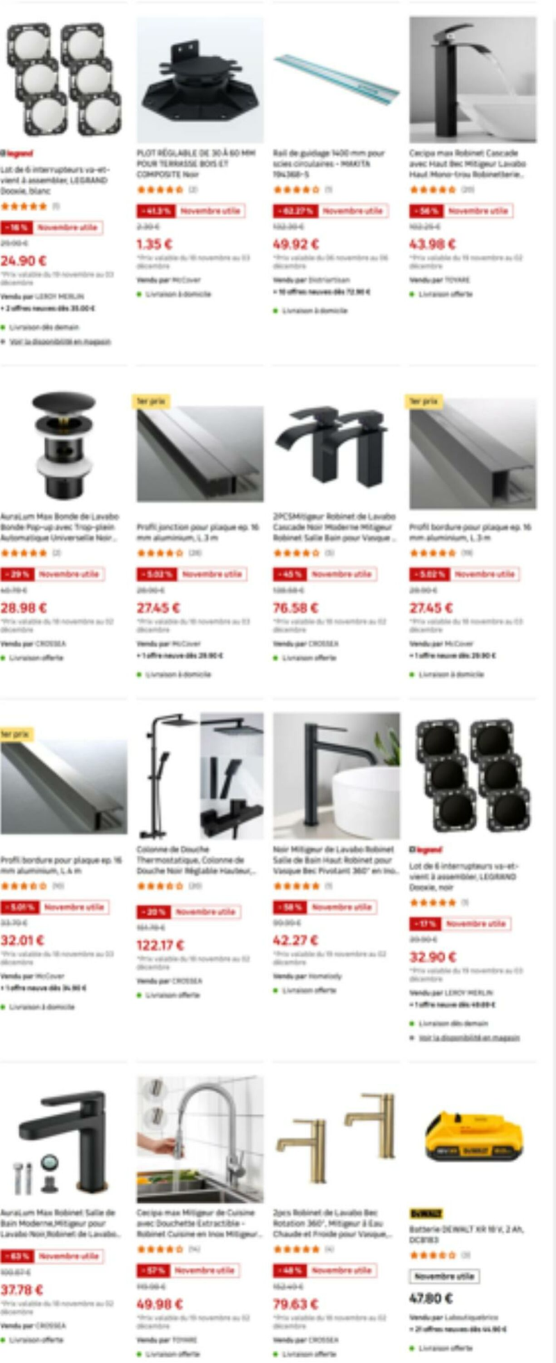 Leroy Merlin catalogue du 22/11 au 09/12/2024 – page 4