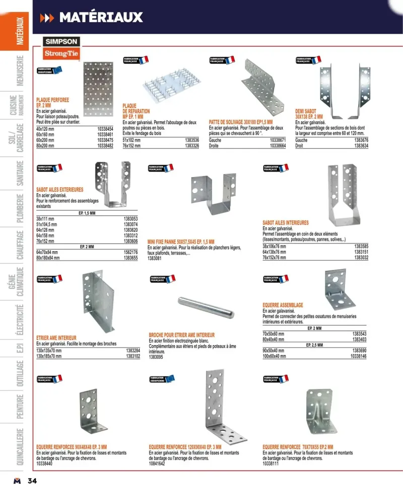 Bricoman catalogue du 01/04 au 01/01/2025 – page 34