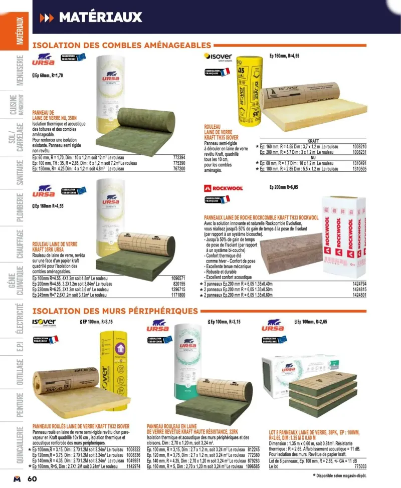Bricoman catalogue du 01/04 au 01/01/2025 – page 60