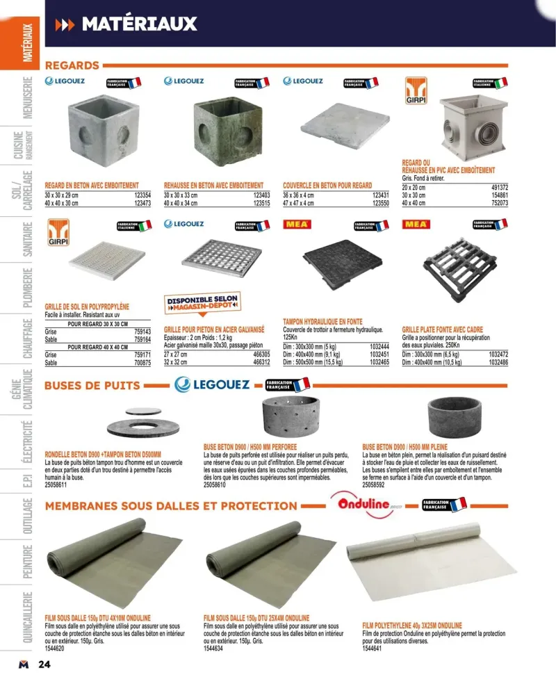Bricoman catalogue du 01/04 au 01/01/2025 – page 24
