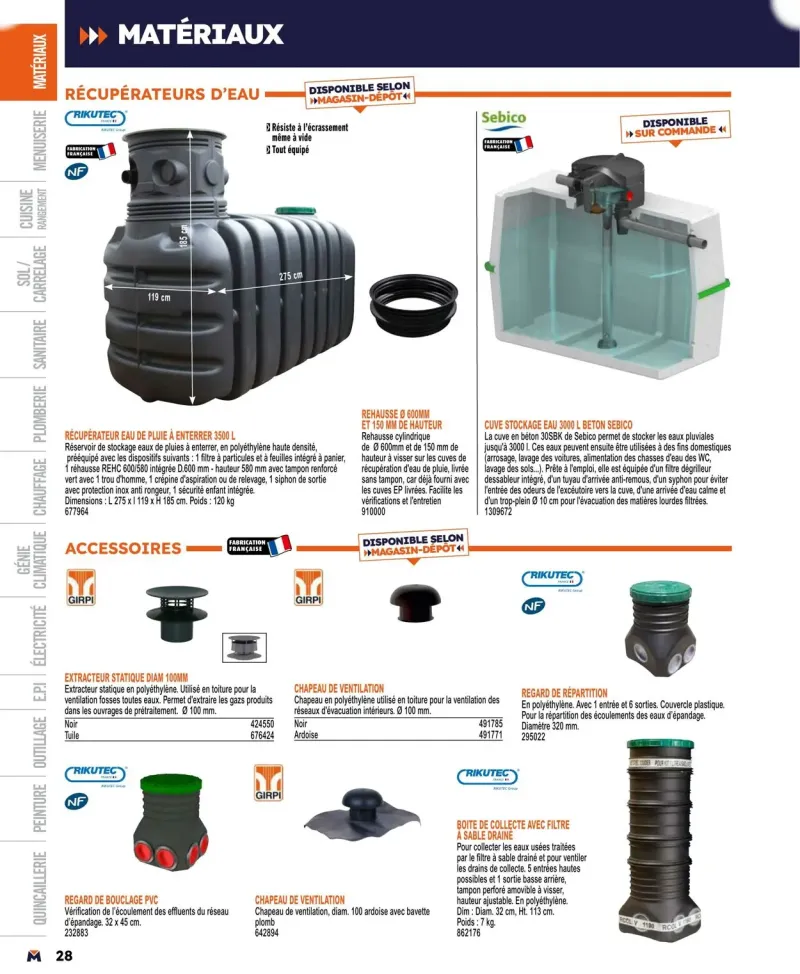 Bricoman catalogue du 01/04 au 01/01/2025 – page 28