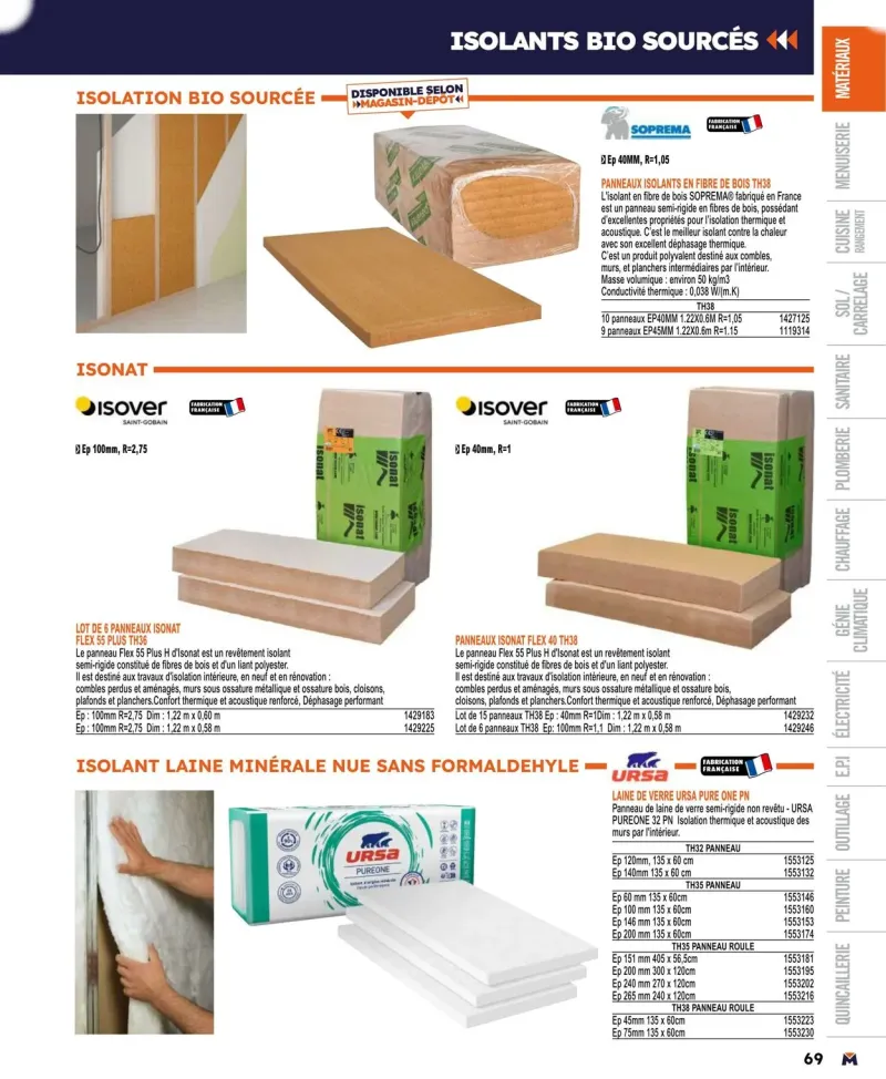 Bricoman catalogue du 01/04 au 01/01/2025 – page 69