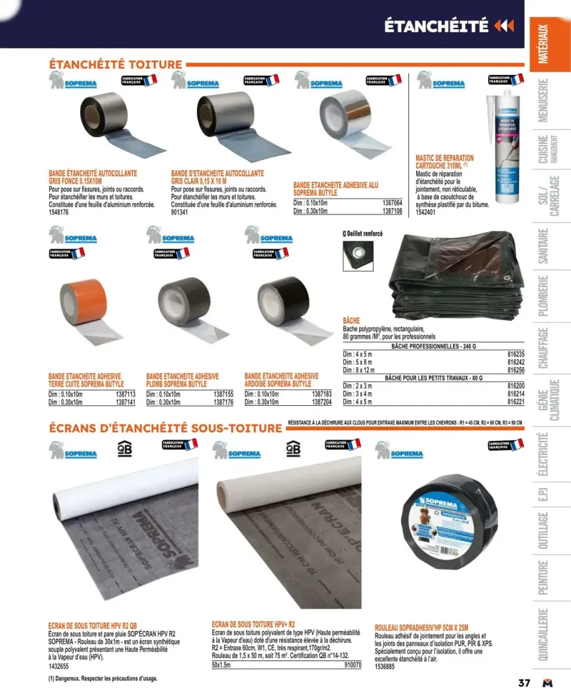 Bricoman catalogue du 01/04 au 01/01/2025 – page 37