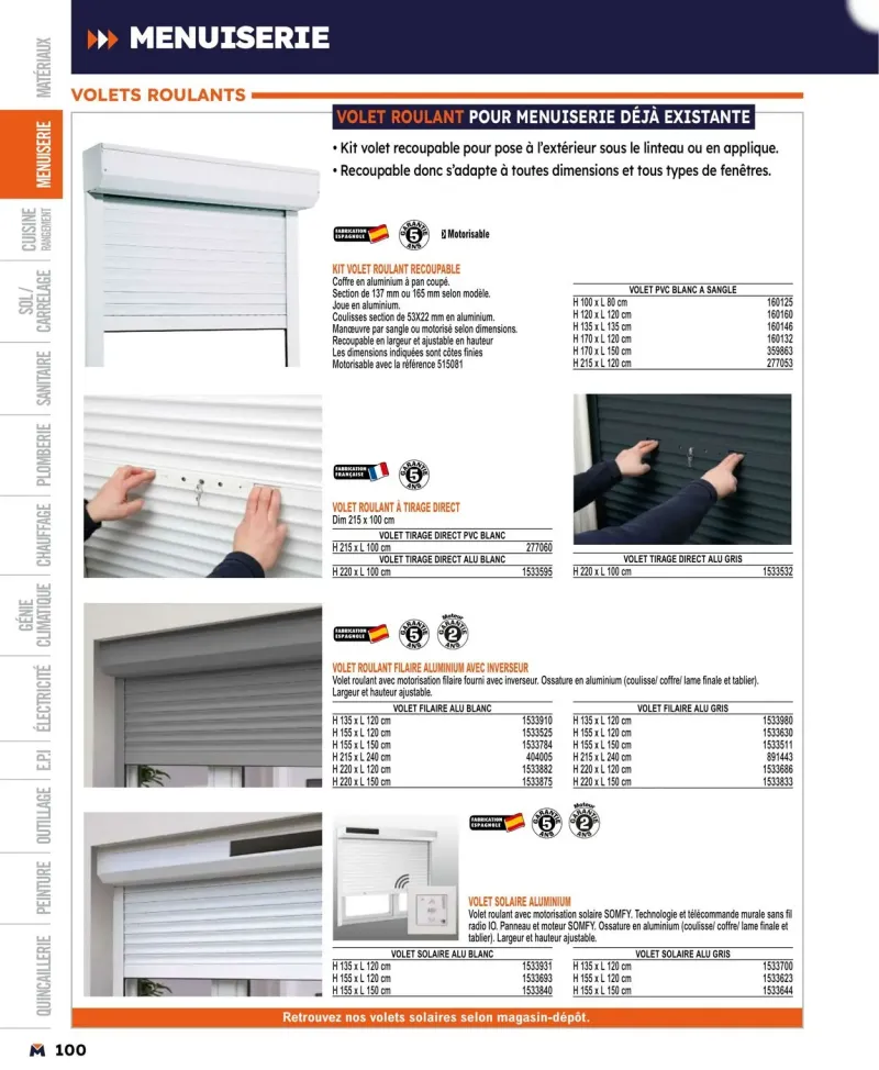 Bricoman catalogue du 01/04 au 01/01/2025 – page 100