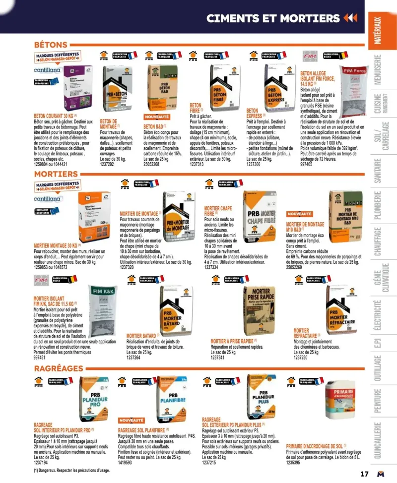Bricoman catalogue du 01/04 au 01/01/2025 – page 17
