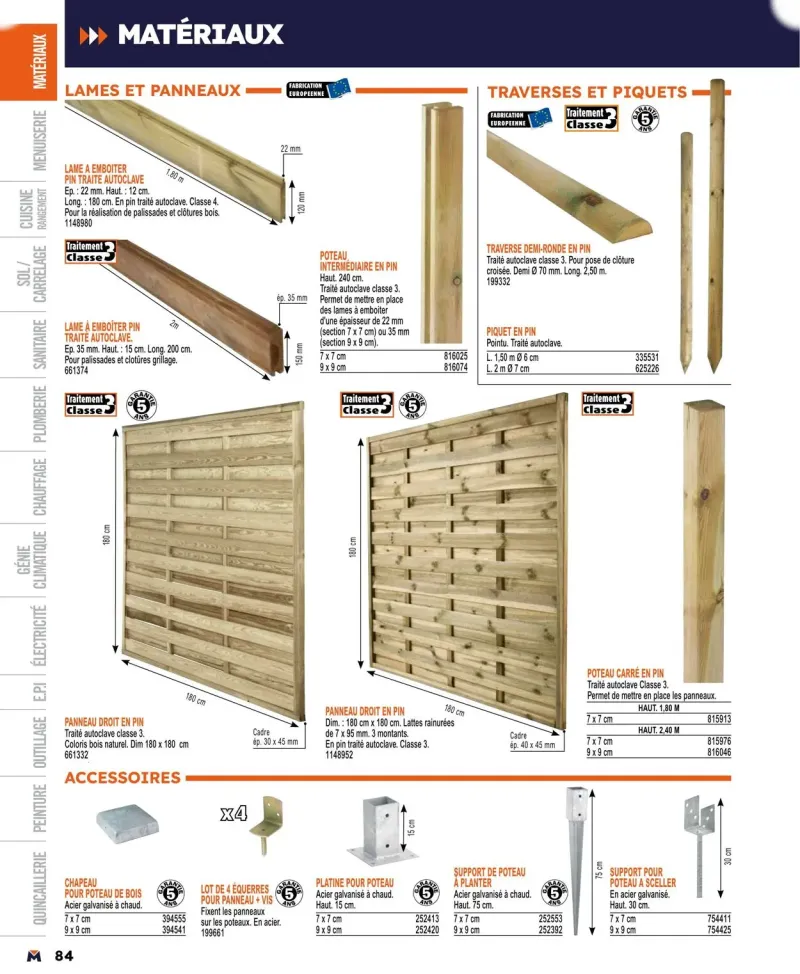 Bricoman catalogue du 01/04 au 01/01/2025 – page 84