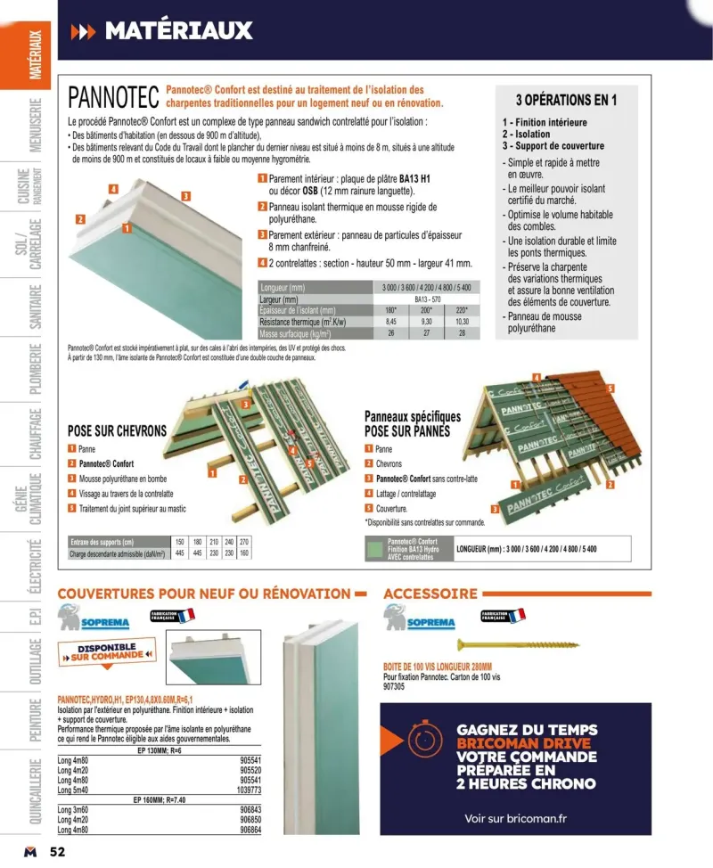 Bricoman catalogue du 01/04 au 01/01/2025 – page 52
