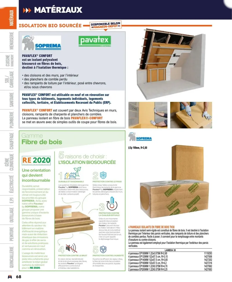 Bricoman catalogue du 01/04 au 01/01/2025 – page 68
