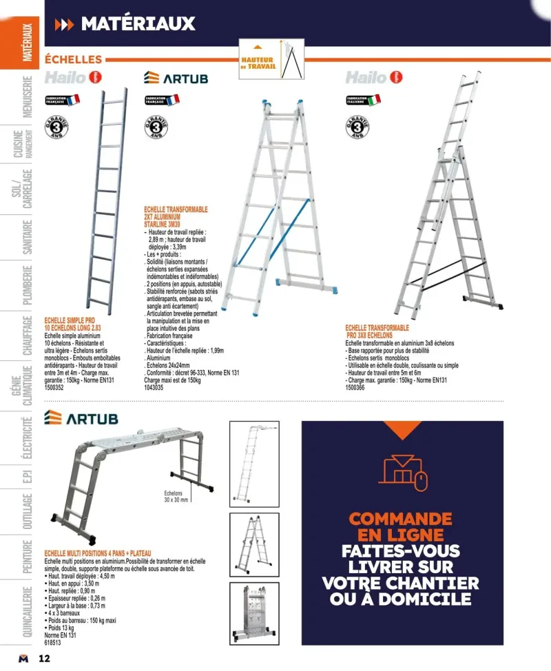 Bricoman catalogue du 01/04 au 01/01/2025 – page 12