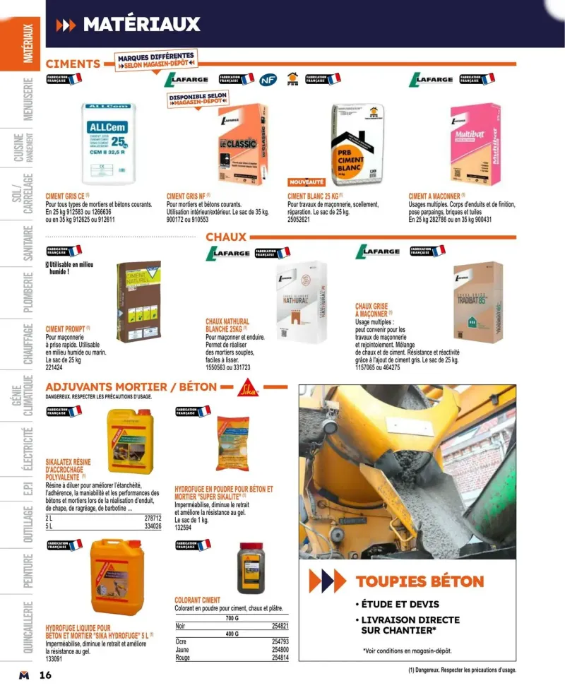 Bricoman catalogue du 01/04 au 01/01/2025 – page 16
