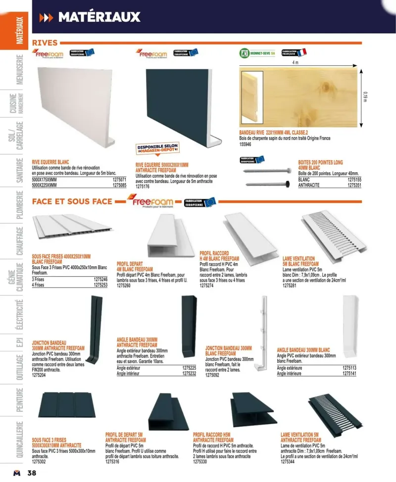 Bricoman catalogue du 01/04 au 01/01/2025 – page 38