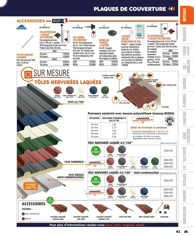 Bricoman catalogue du 01/04 au 01/01/2025 – page 41