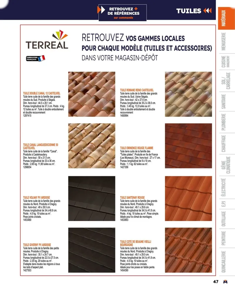 Bricoman catalogue du 01/04 au 01/01/2025 – page 47