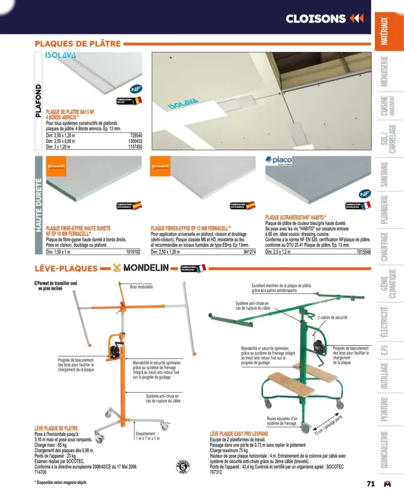 Bricoman catalogue du 01/04 au 01/01/2025 – page 71