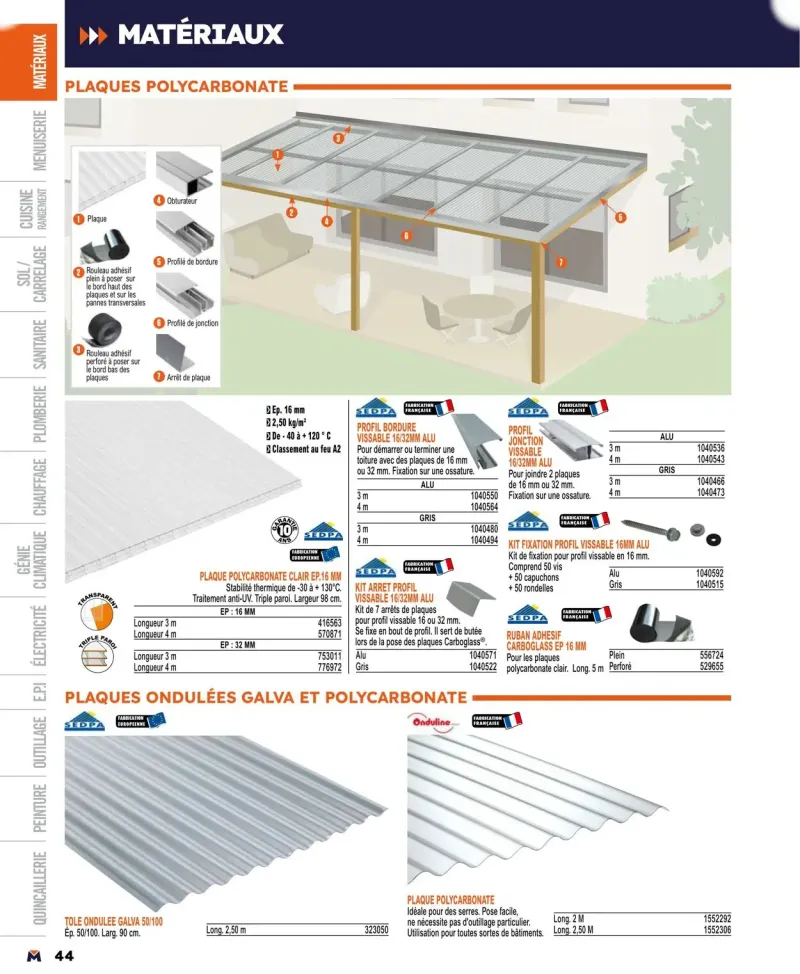 Bricoman catalogue du 01/04 au 01/01/2025 – page 44