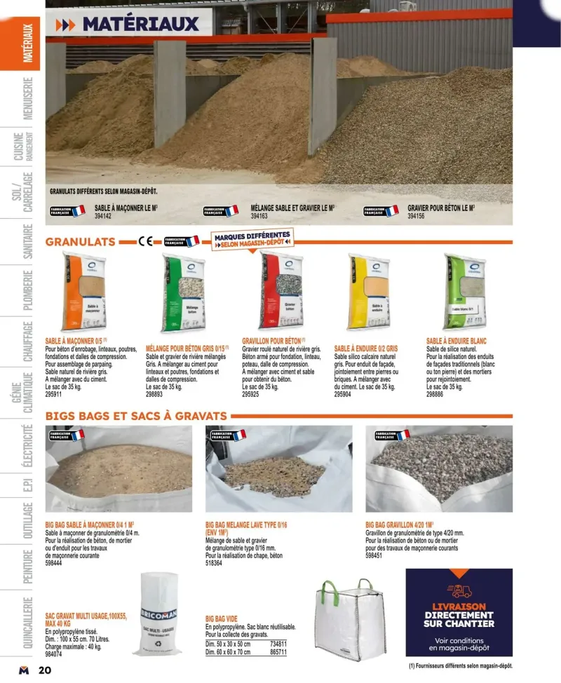 Bricoman catalogue du 01/04 au 01/01/2025 – page 20