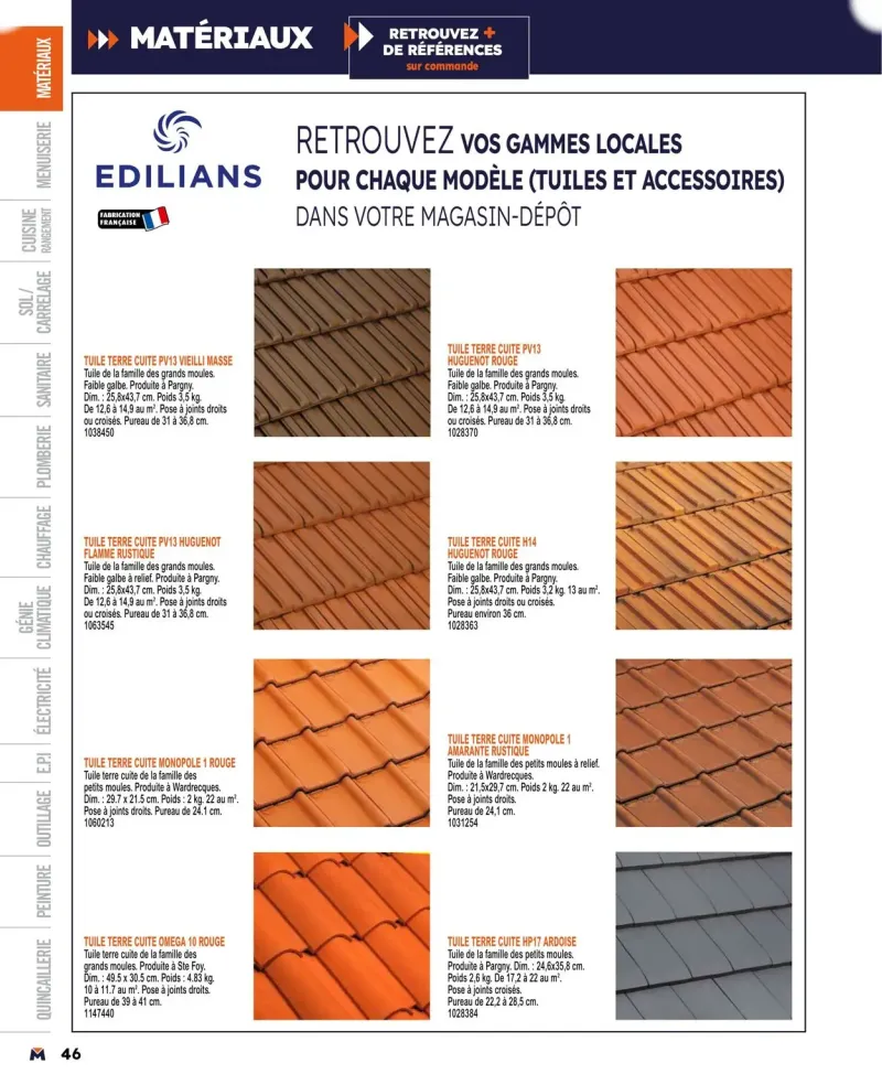 Bricoman catalogue du 01/04 au 01/01/2025 – page 46