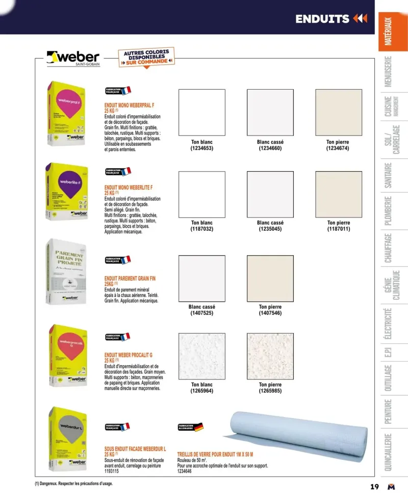 Bricoman catalogue du 01/04 au 01/01/2025 – page 19