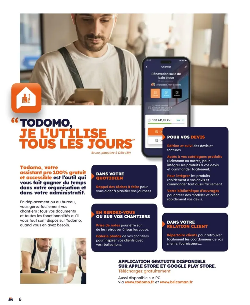 Bricoman catalogue du 01/04 au 01/01/2025 – page 6