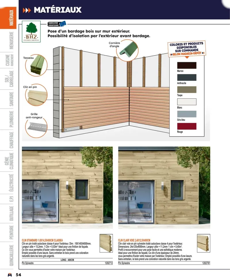 Bricoman catalogue du 01/04 au 01/01/2025 – page 54